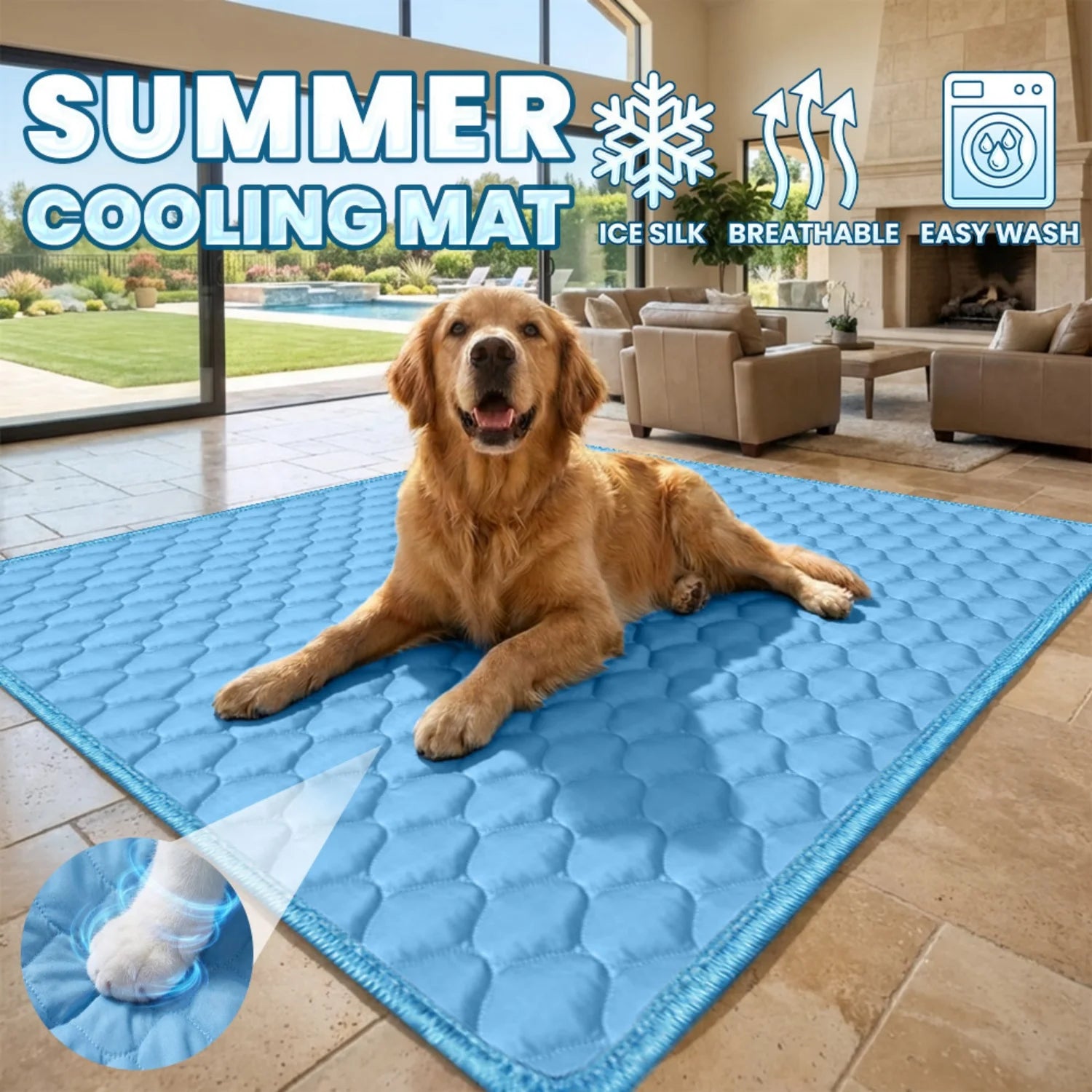Alfombra Refrescante para Mascotas